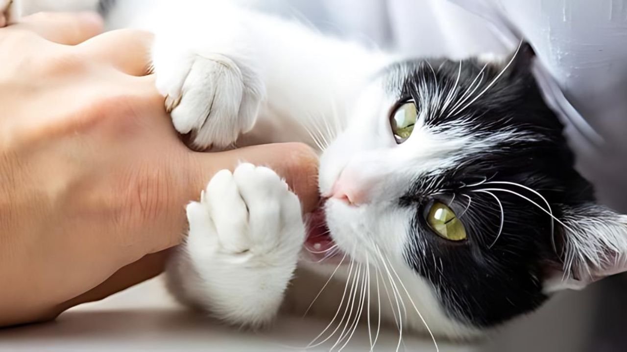 Why Does My Cat Gently Bite Me?