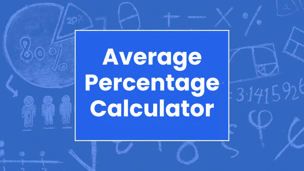 Average Percentage Calculator