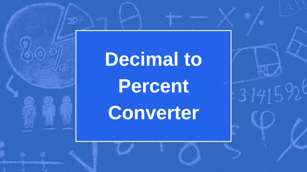 Decimal to Percent Converter