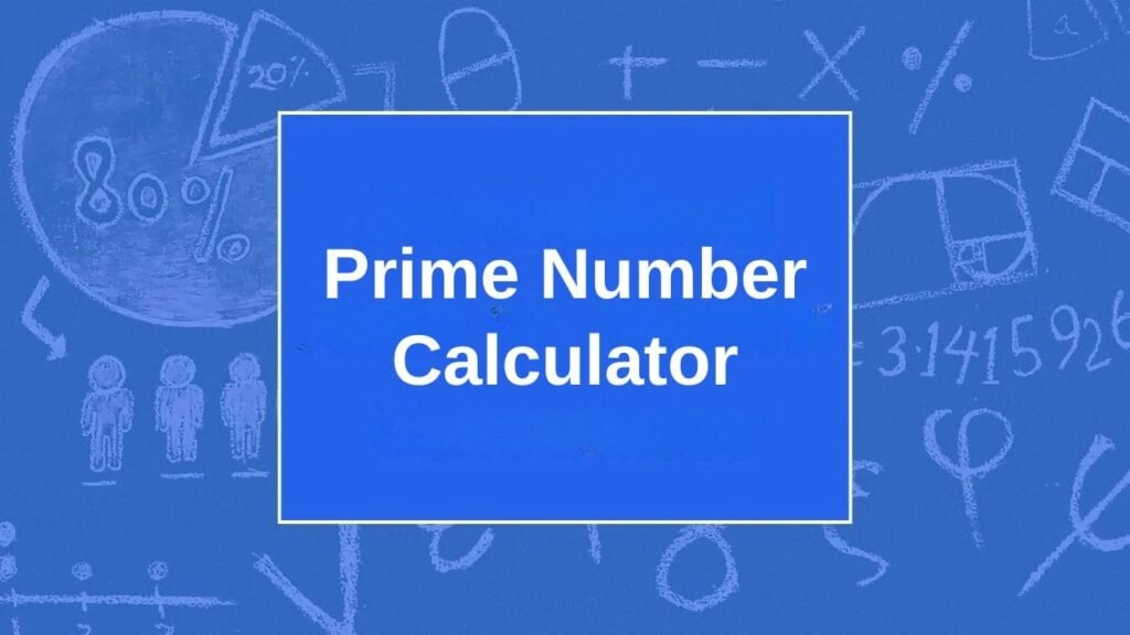 Prime Number Calculator