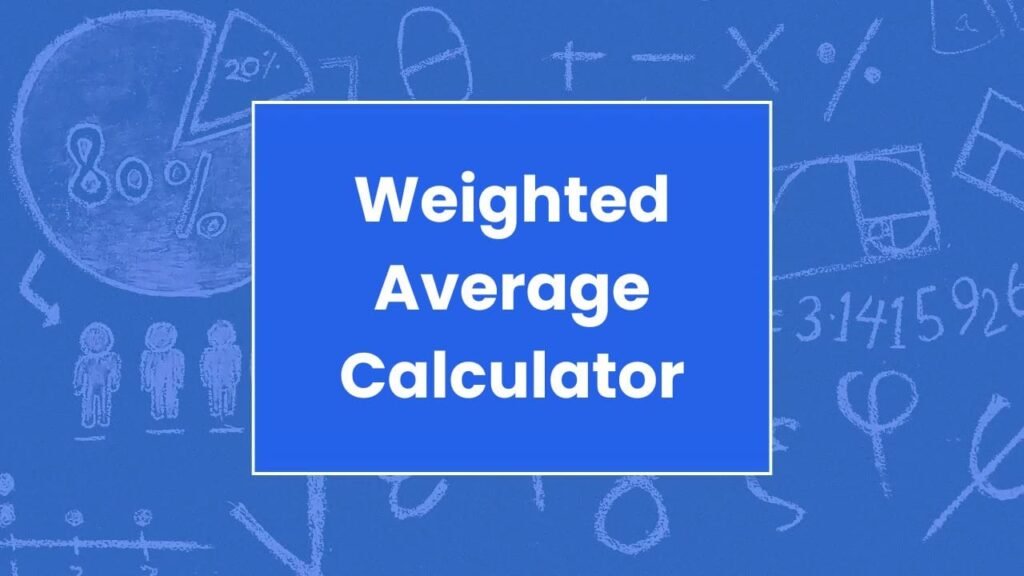 Weighted Average Calculator