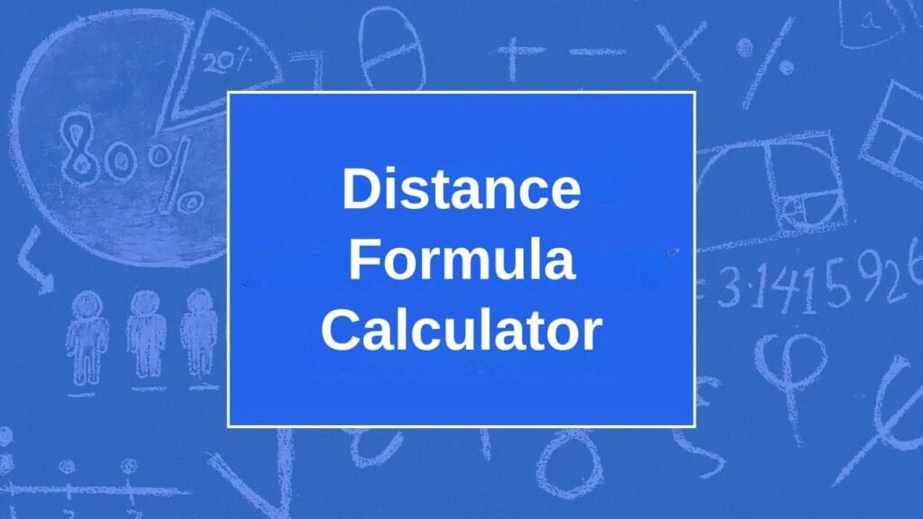 Distance Formula Calculator