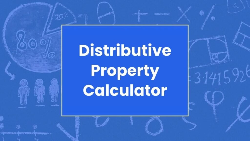 Distributive Property Calculator