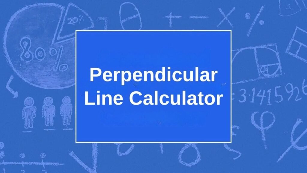 Perpendicular Line Calculator