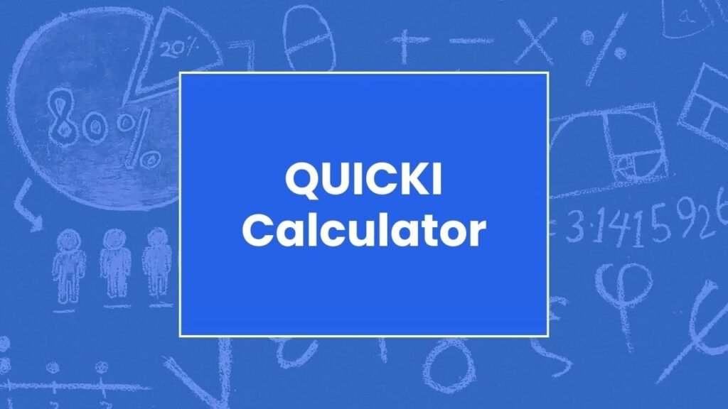 QUICKI Calculator